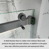 Frameless Double Sliding Shower Door Stainless Steel BD - 01 - Bakiwhs