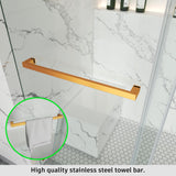 Frameless Single Sliding Shower Door 3/8 Tempered Glass BS - 05 - Bakiwhs