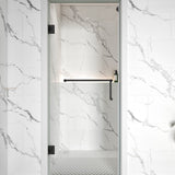 Single Swing Glass Door for Shower Brass Hardware Height 80" BC - 10 - Bakiwhs