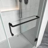 Swing Glass Door for Shower Brass Hardware Height 76" BC - 05 - Bakiwhs