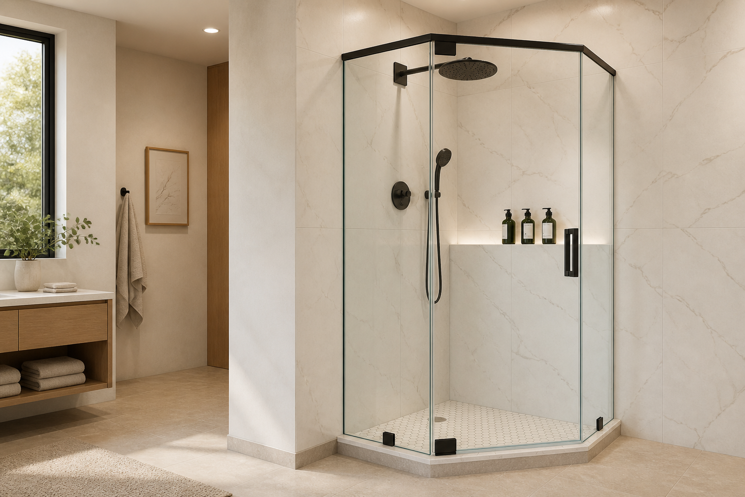 What Corner Shower Size Fits Your Bathroom? Yes—The Right Layout Makes It Work