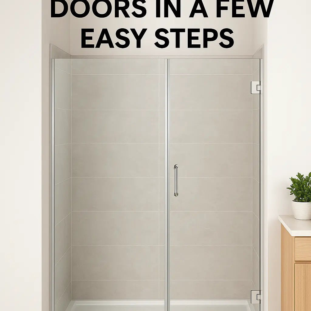Installation Guide: Install Shower Doors in A Few Easy Steps - Bakiwhs