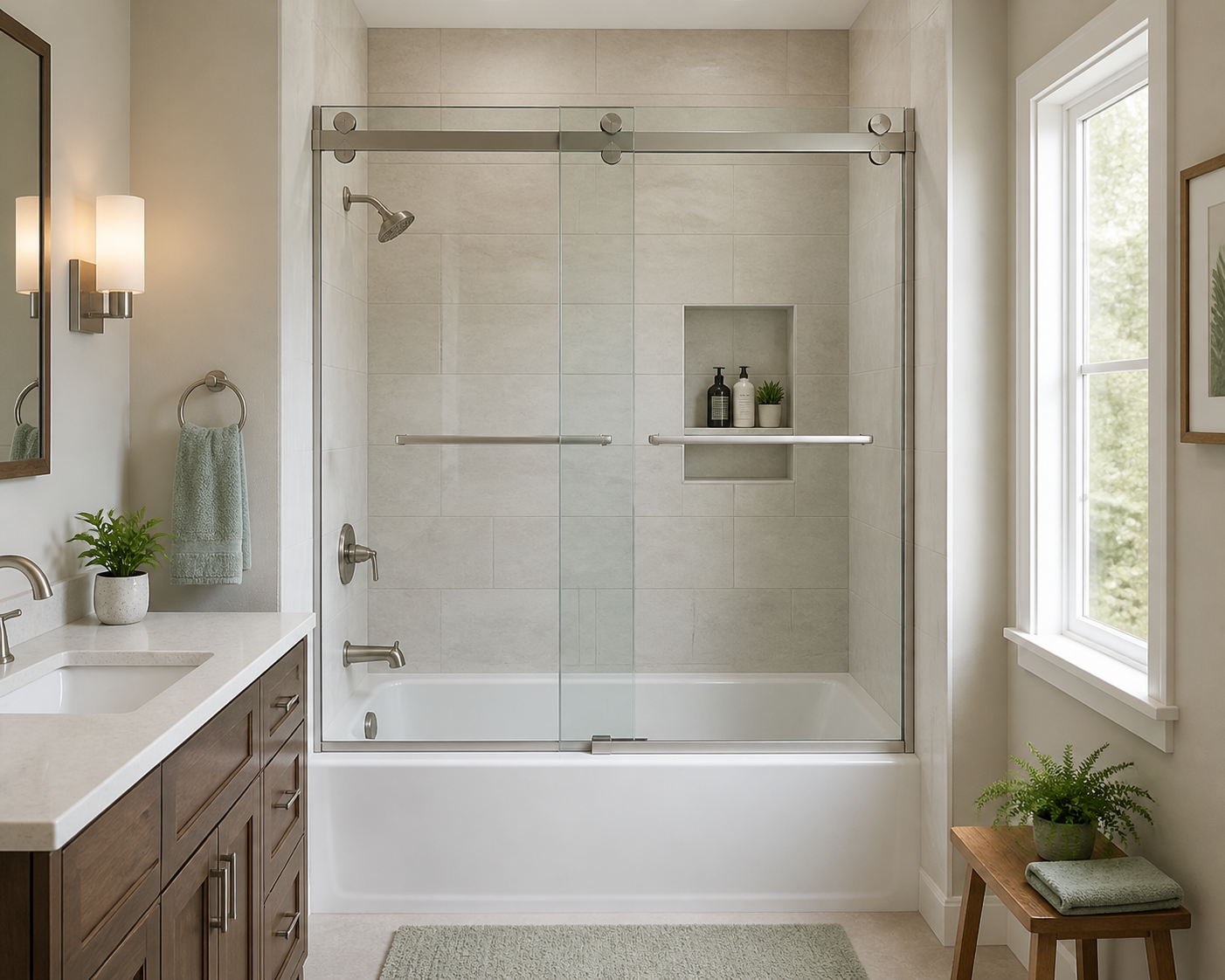 Sliding Shower Door for Bathtub Buying Guide:Transform Your Bathroom with the Right Sliding Tub Door