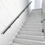Bakiwhs 1/2‘ Tempered & Low - Maintenance Glass Stair Guardrail - Strong and Durable, Simple to Maintain - Bakiwhs
