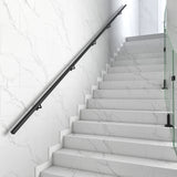 Bakiwhs 1/2‘ Tempered & Low - Maintenance Glass Stair Guardrail - Strong and Durable, Simple to Maintain - Bakiwhs