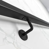 Bakiwhs 1/2‘ Tempered & Low - Maintenance Glass Stair Guardrail - Strong and Durable, Simple to Maintain - Bakiwhs