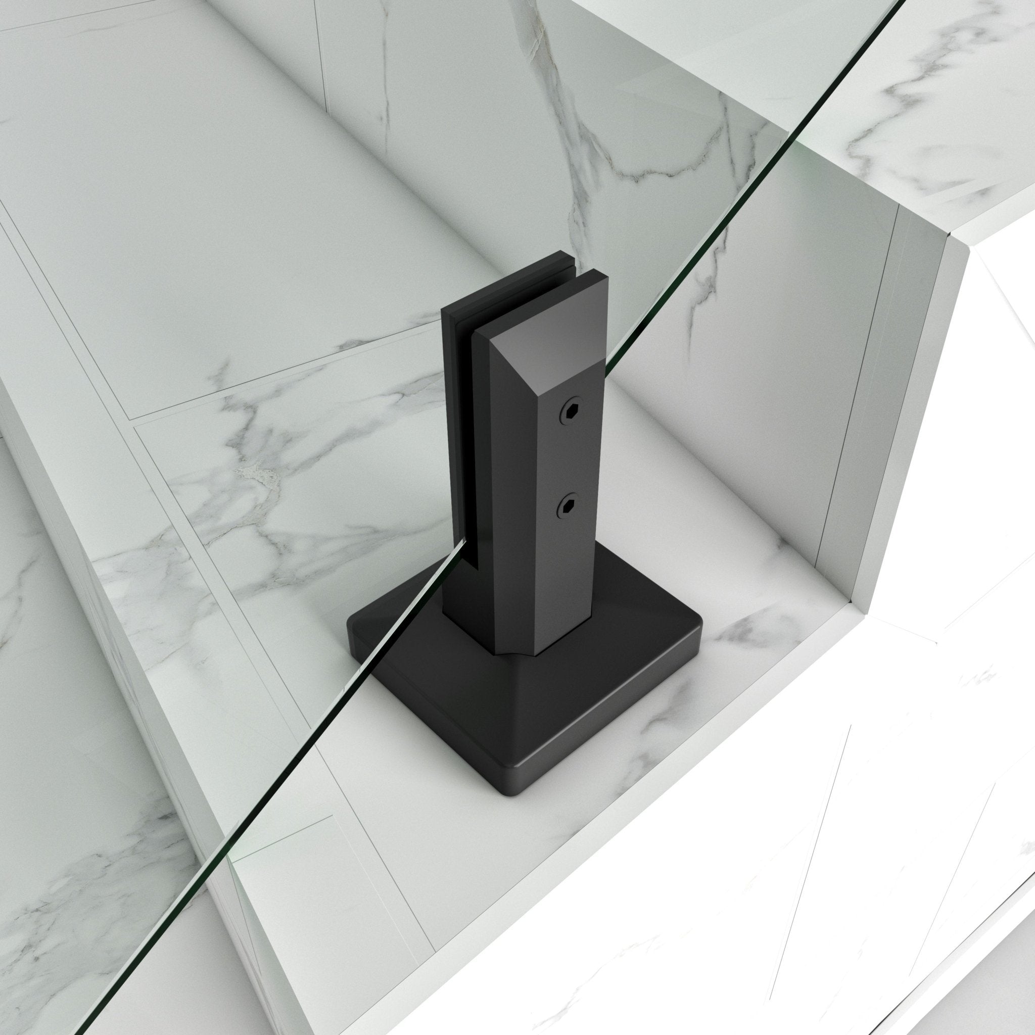 Bakiwhs 1/2‘ Tempered & Low - Maintenance Glass Stair Guardrail - Strong and Durable, Simple to Maintain - Bakiwhs