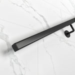 Bakiwhs 1/2‘ Tempered & Low - Maintenance Glass Stair Guardrail - Strong and Durable, Simple to Maintain - Bakiwhs