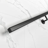 Bakiwhs 1/2‘ Tempered & Low - Maintenance Glass Stair Guardrail - Strong and Durable, Simple to Maintain - Bakiwhs