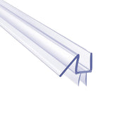 Shower Swing Door with U Channel on Fixed Panel Width Adjustable Height 80" BC - 09 - Bakiwhs