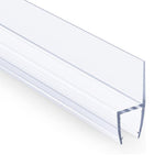 Shower Swing Door with U Channel on Fixed Panel Width Adjustable Height 80" BC - 09 - Bakiwhs